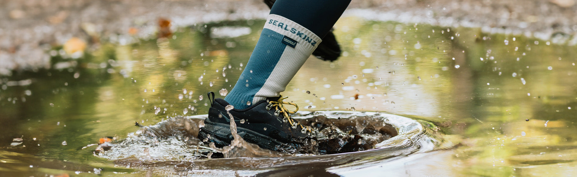 100% Waterproof, Windproof & Breathable Socks