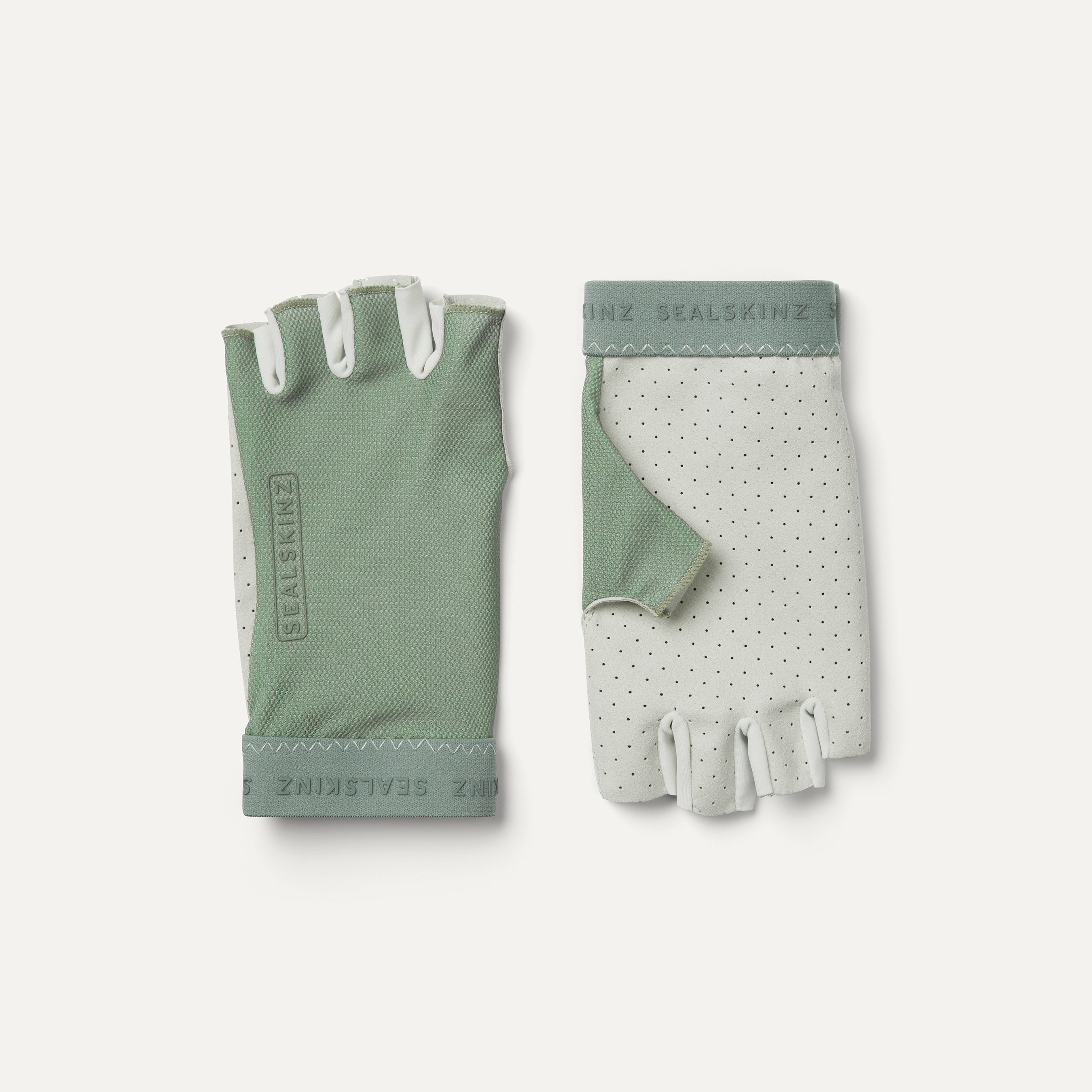 Brinton - Women's Perforated Palm Fingerless Glove