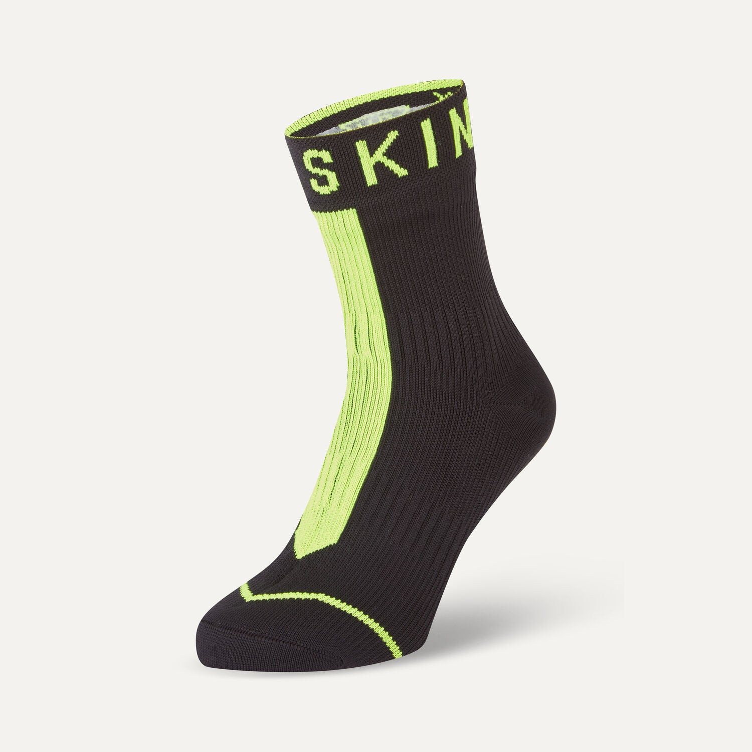 White Maestro Ankle Grip Socks Medium (6-8 US)