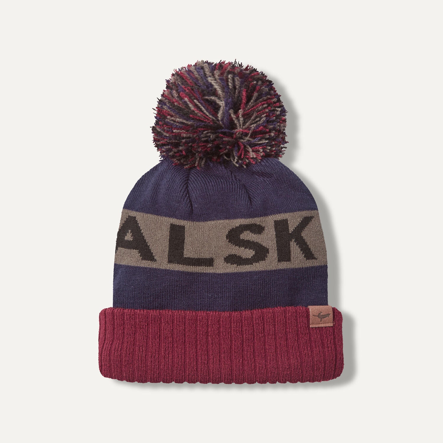Grey top bobble hat