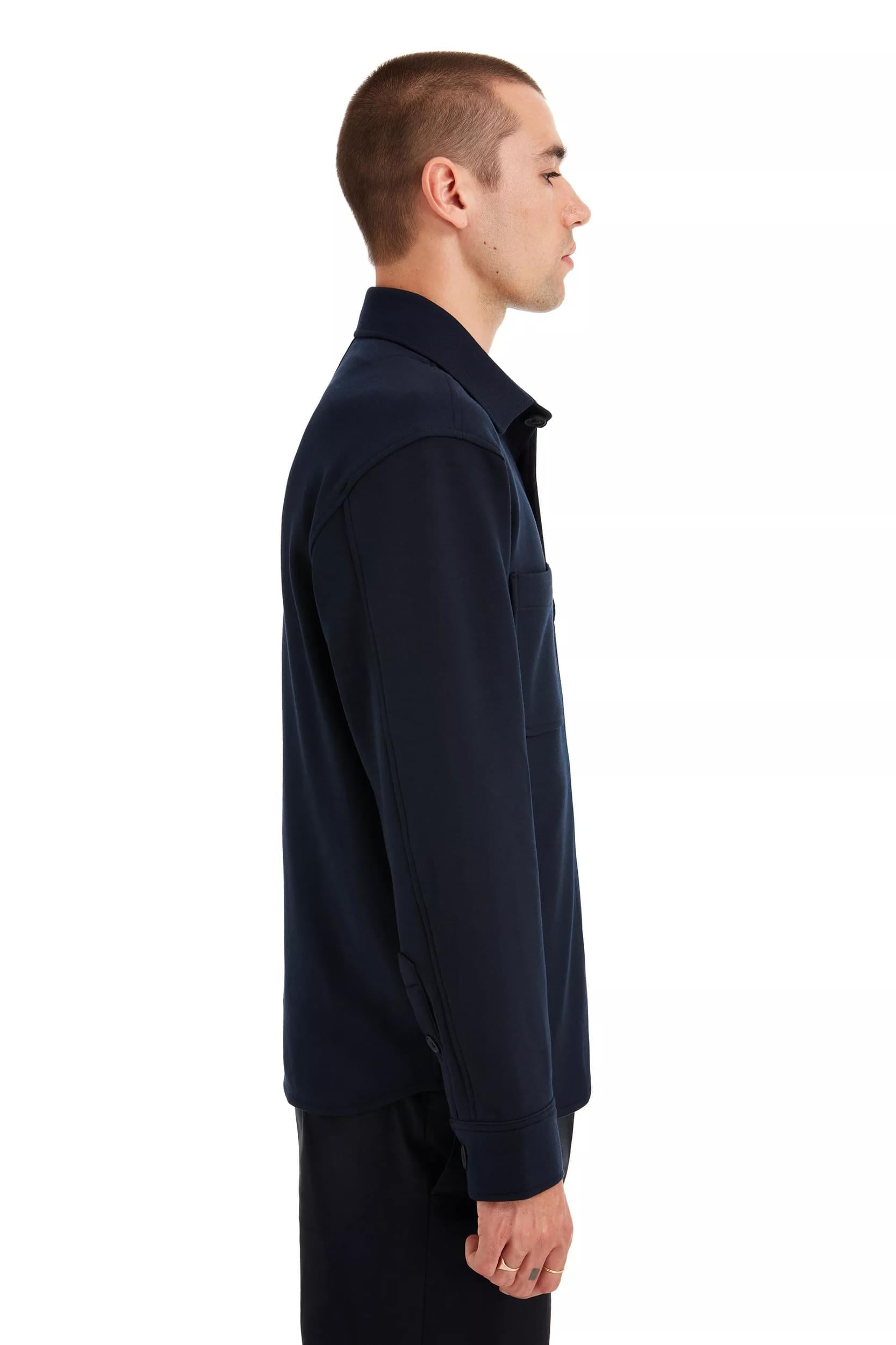 Plumstead Water Repellent Jersey Shacket Sealskinz