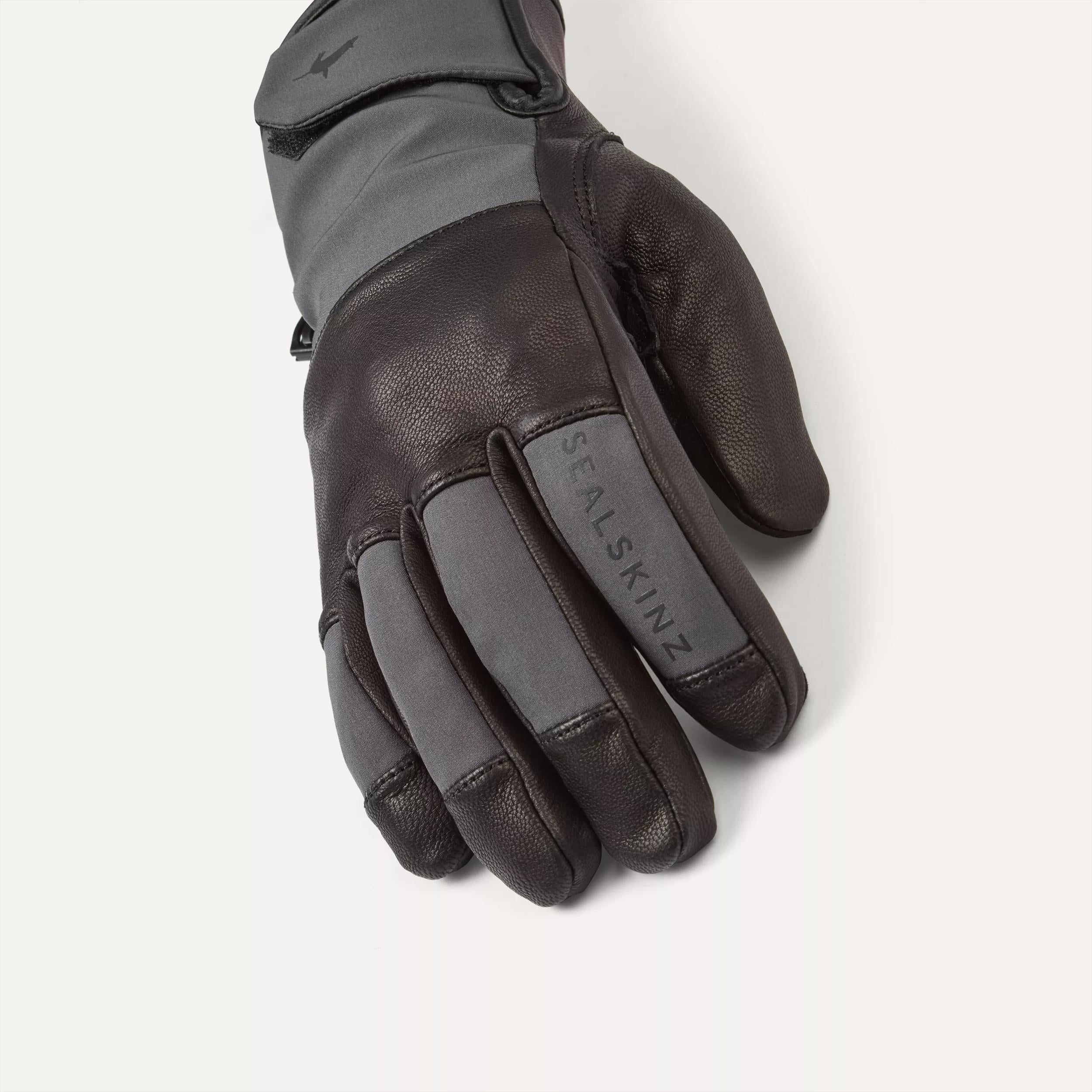 Sealskinz womens sea leopard gloves top