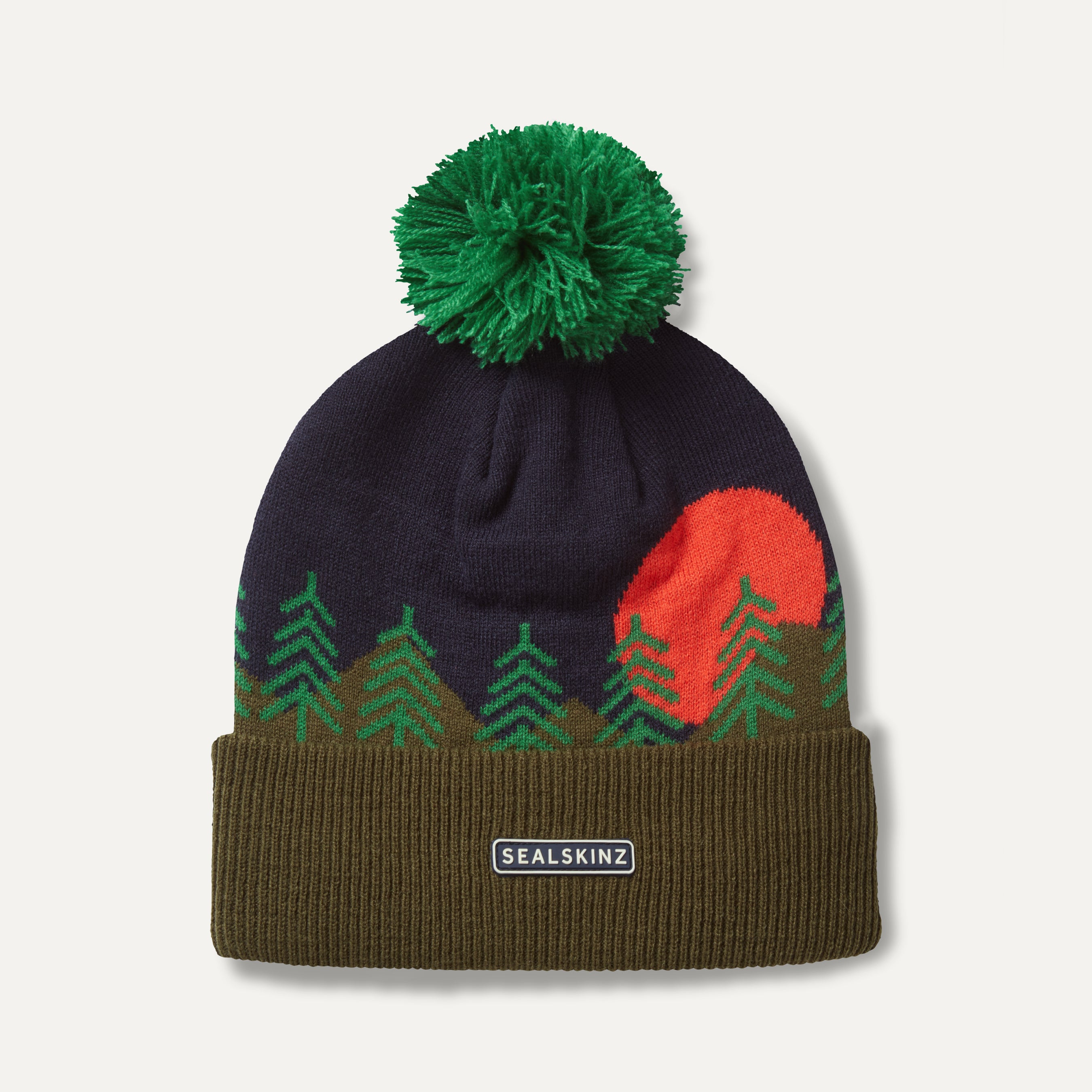 Beeston - Waterproof Cold Weather Scenic Bobble Hat – Sealskinz