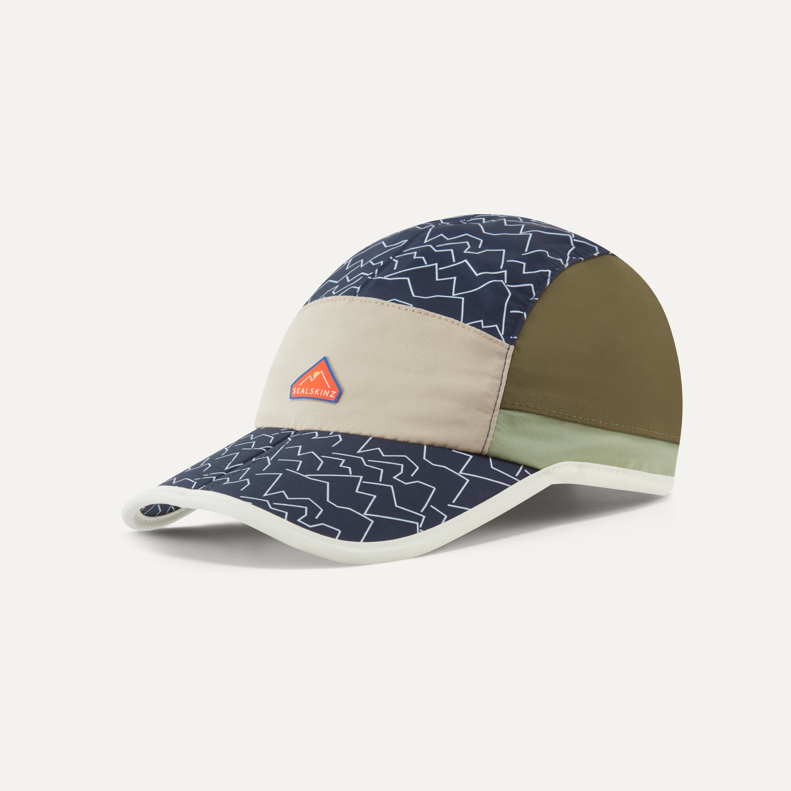 Waterproof Foldable Vented Print Hiking Cap