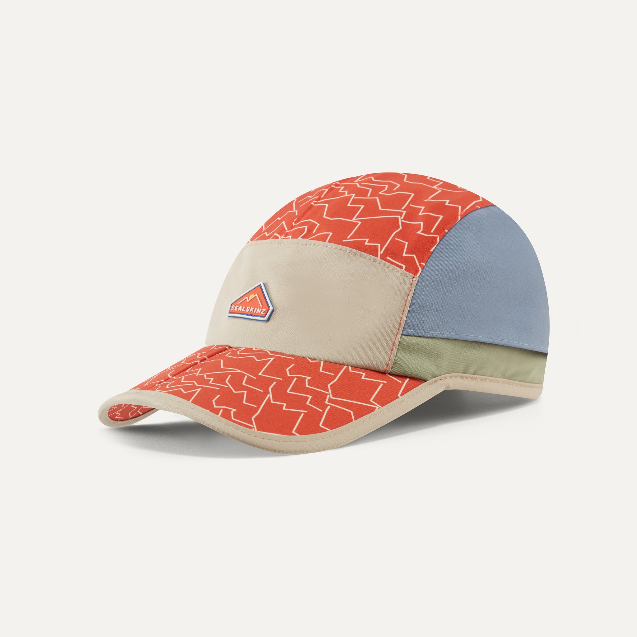 Waterproof Foldable Vented Print Hiking Cap