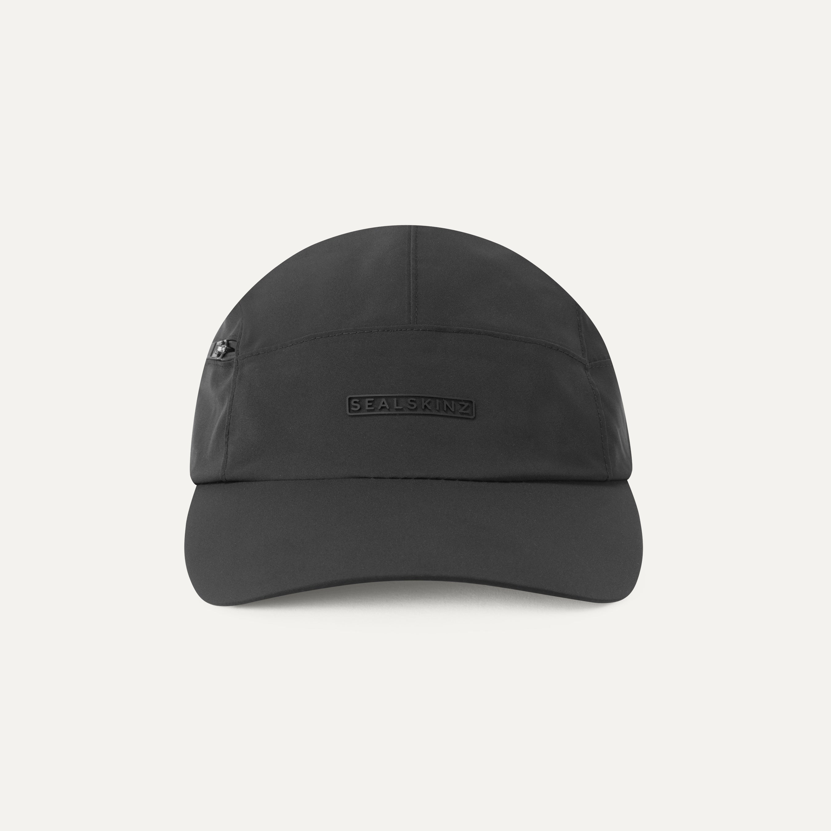 Waterproof Zipped Pocket 5-Panel Cap