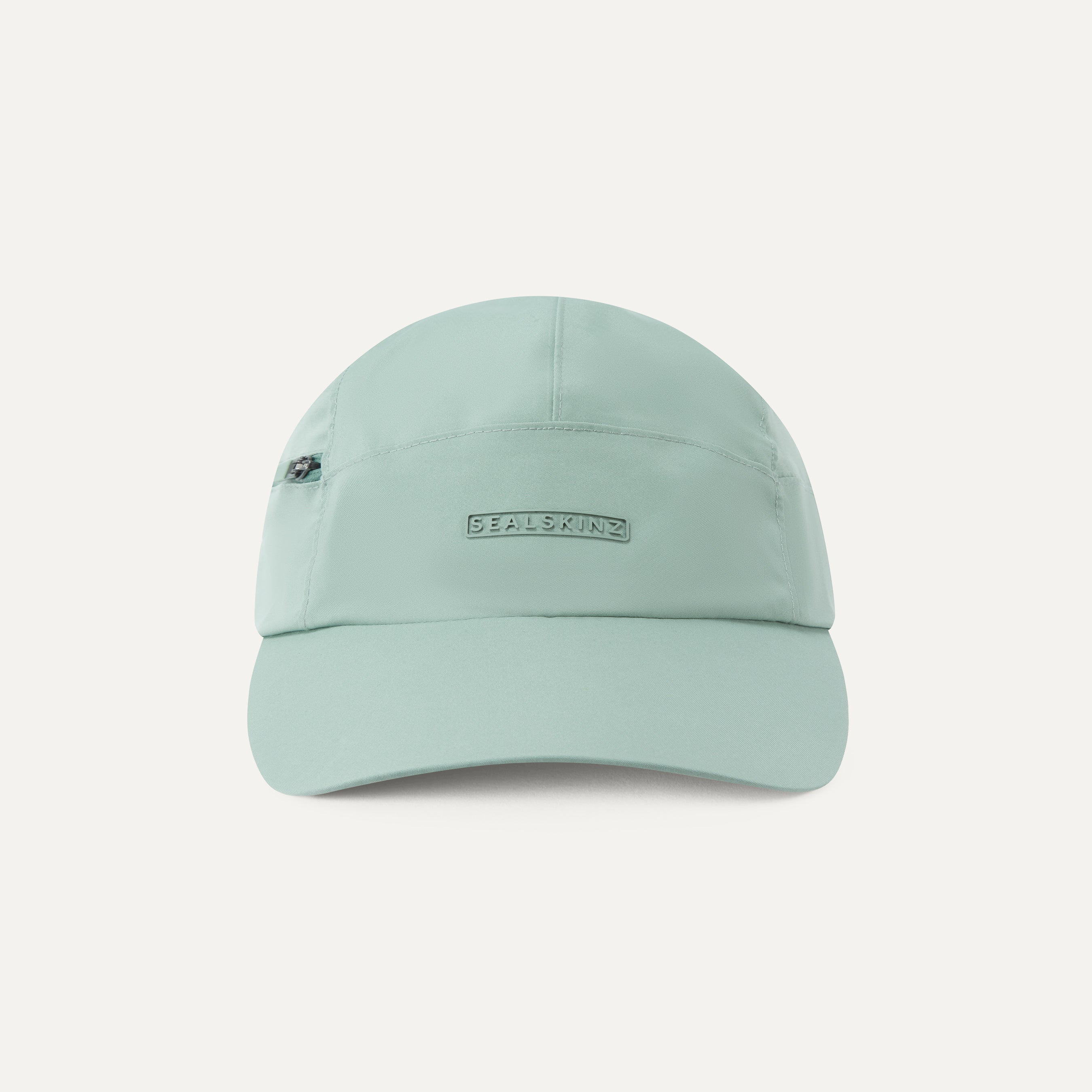 Waterproof Zipped Pocket 5-Panel Cap