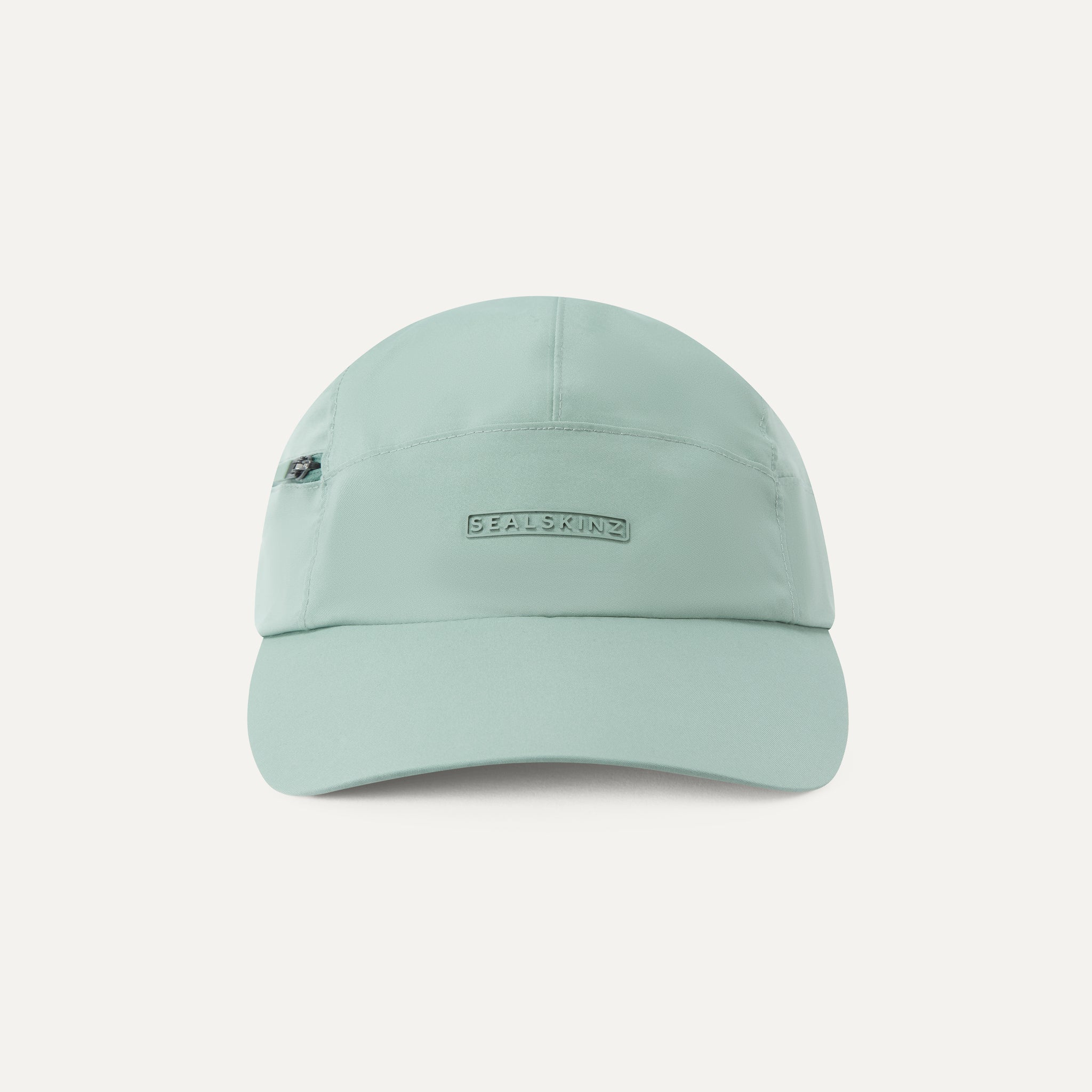 Waterproof Zipped Pocket 5-Panel Cap