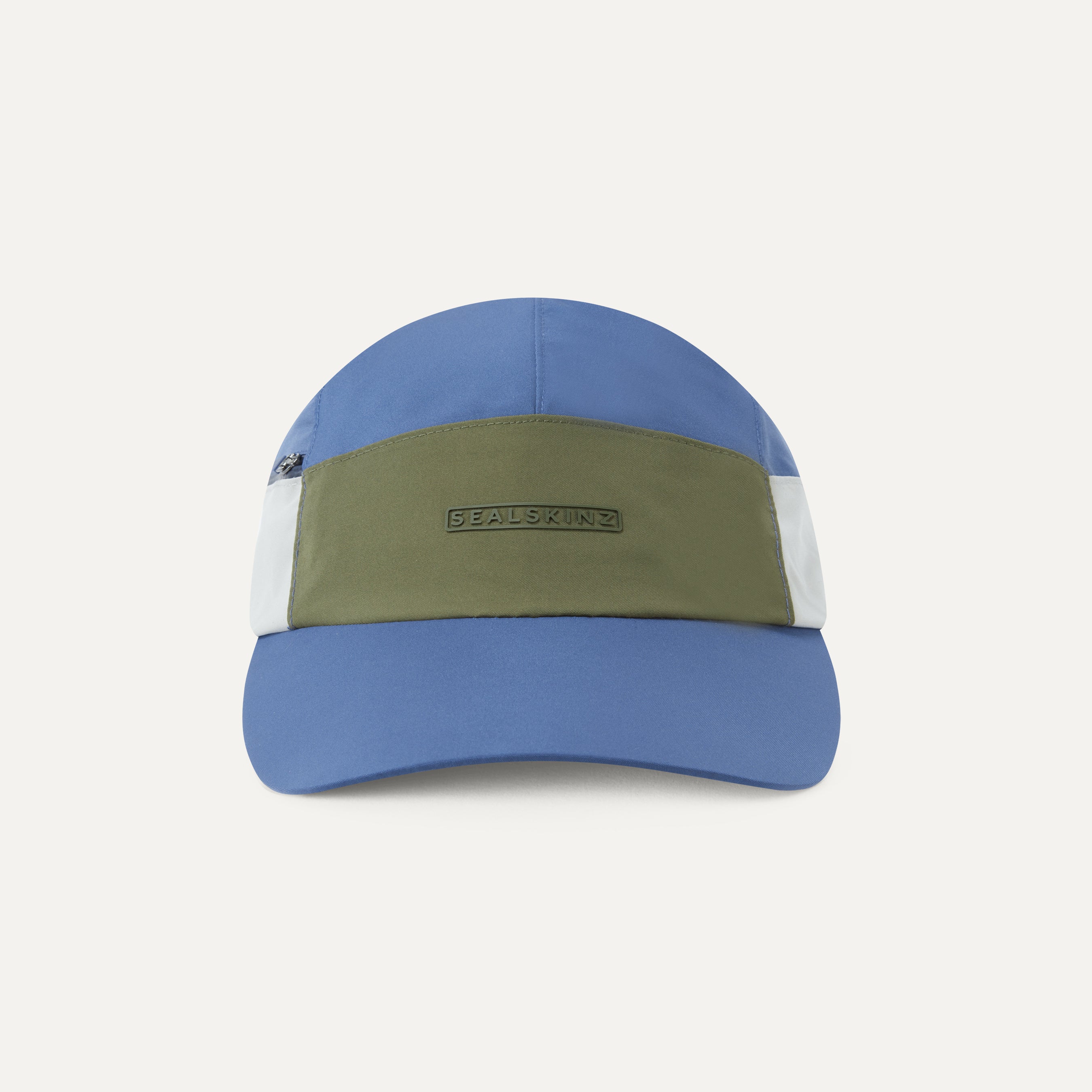 Waterproof Zipped Pocket 5-Panel Cap