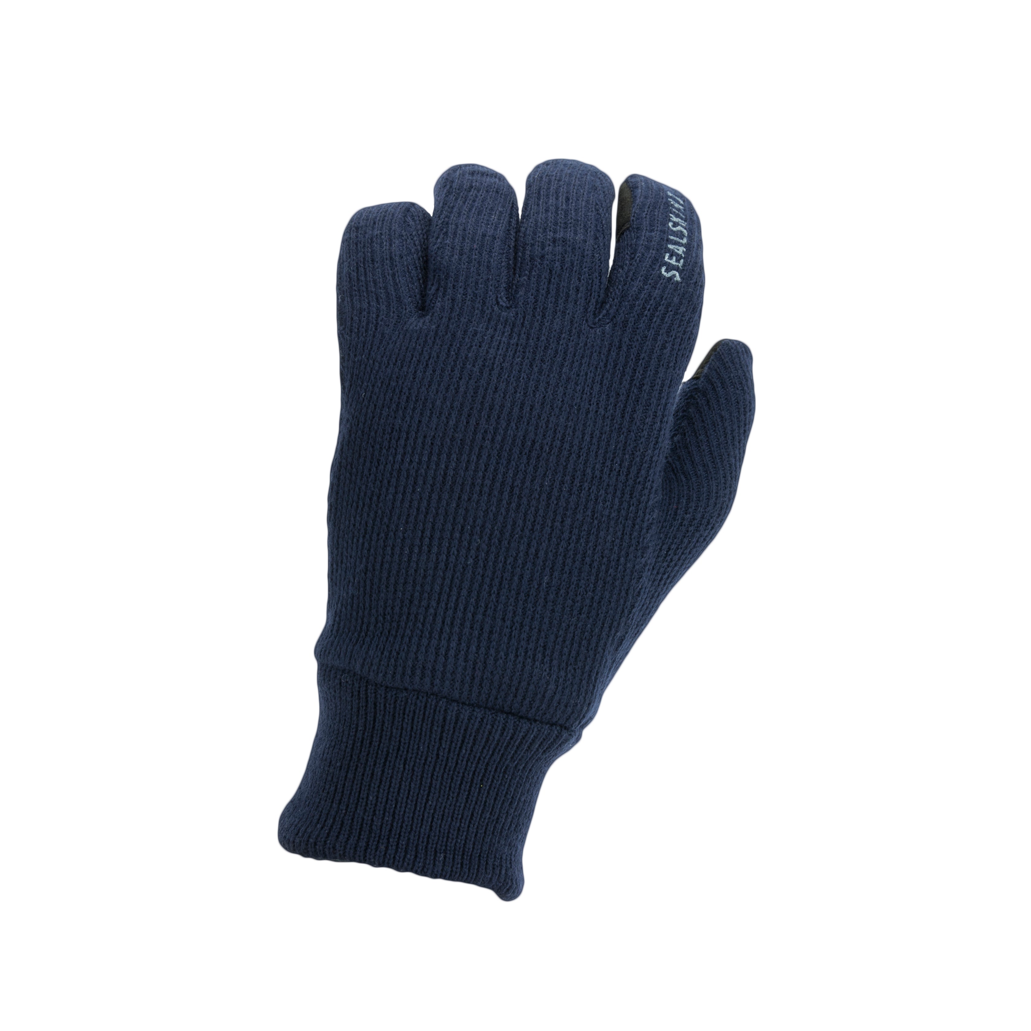 Windproof All Weather Knitted Glove - Size: S - Color: Dark Navy
