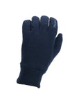 Windproof All Weather Knitted Glove - Size: S - Color: Dark Navy